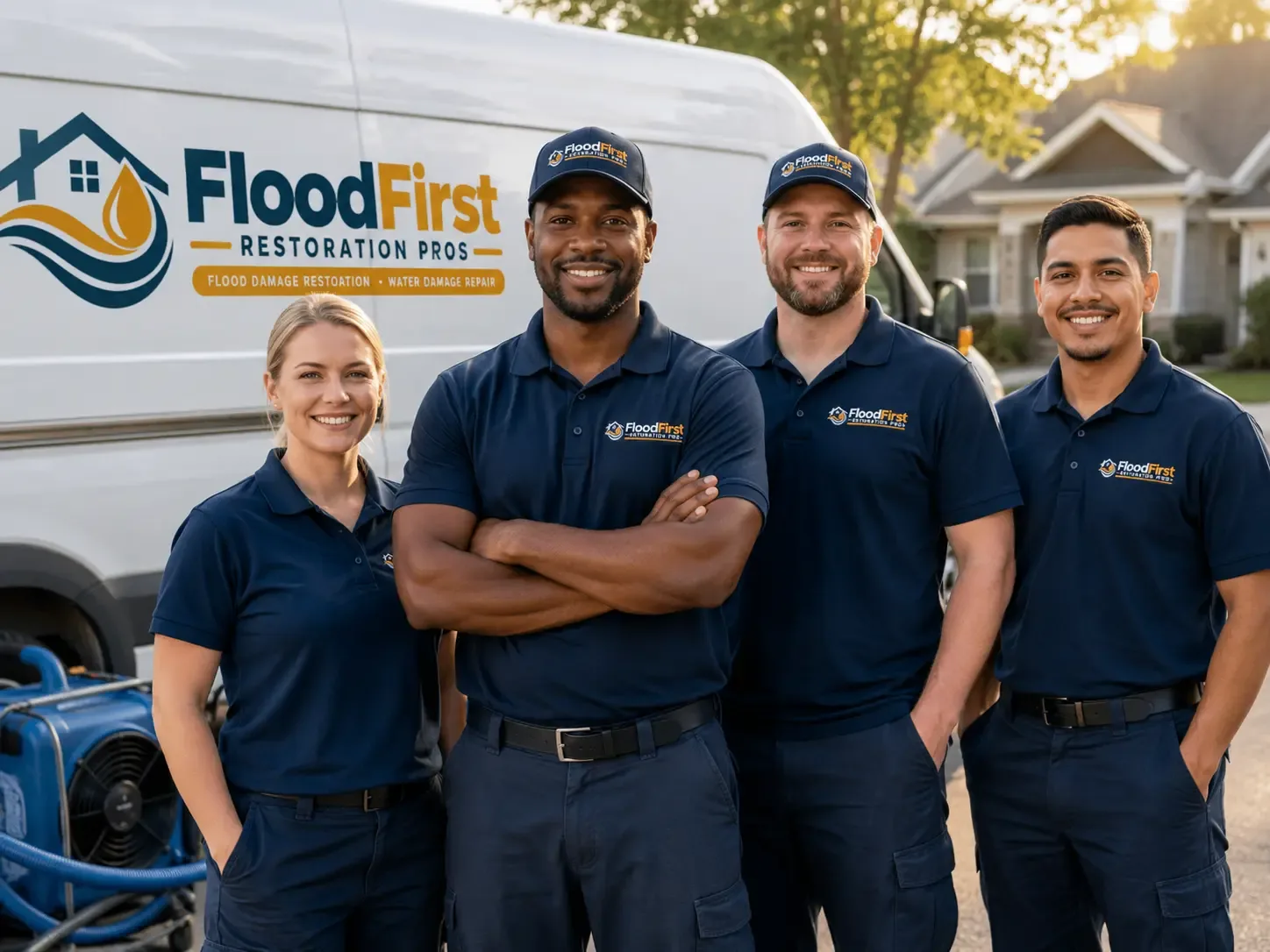 Flood Damage Restoration company in Alleyton, TX